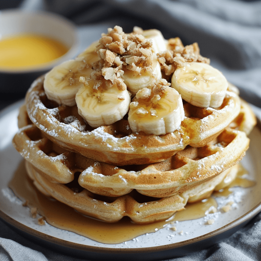 banana waffle recipe