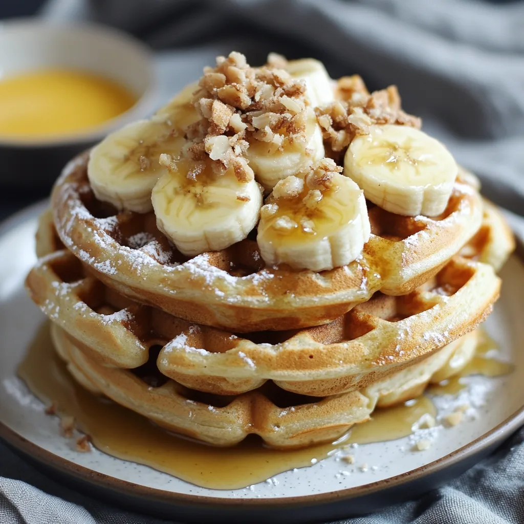 banana waffle recipe