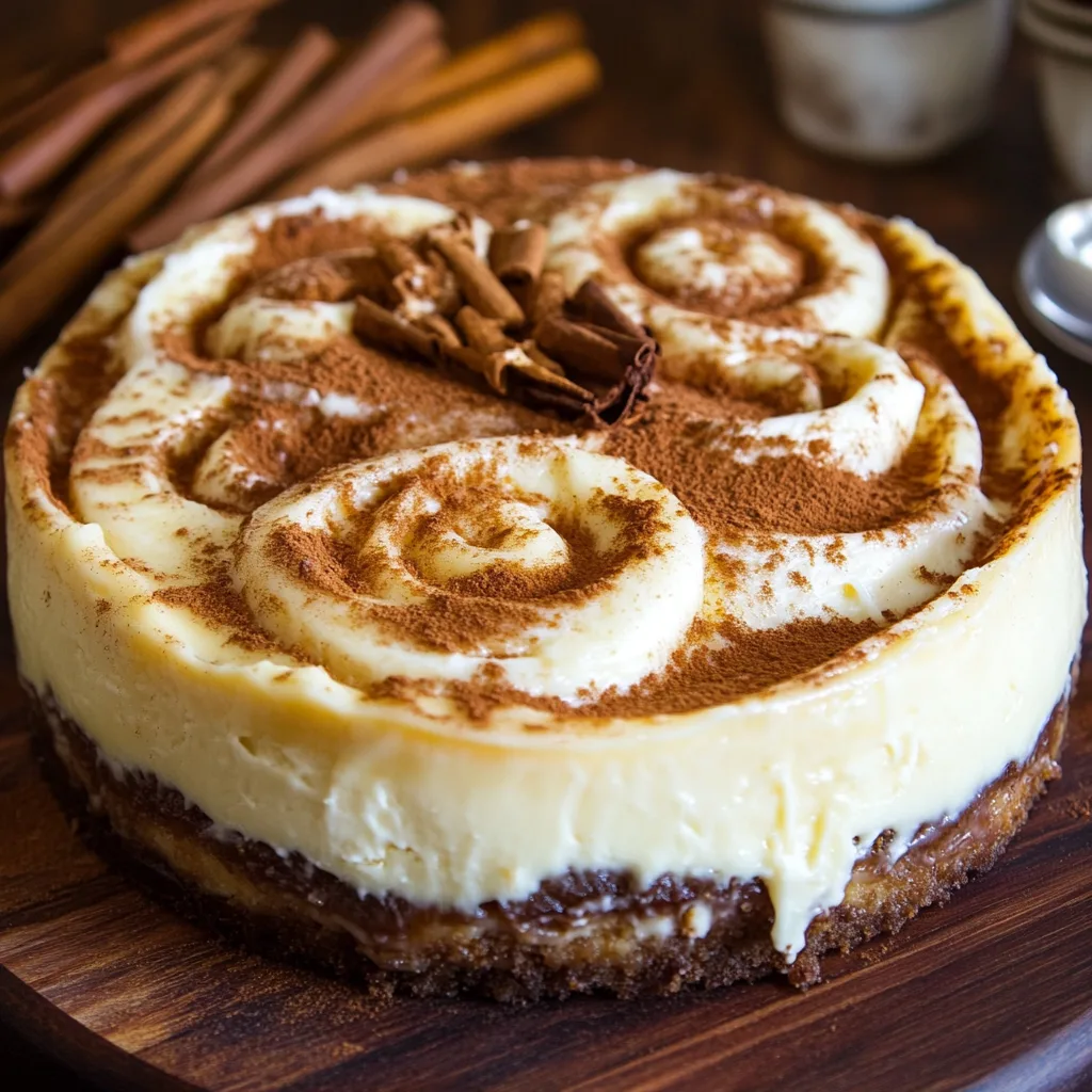 cinnamon roll cheesecake recipe