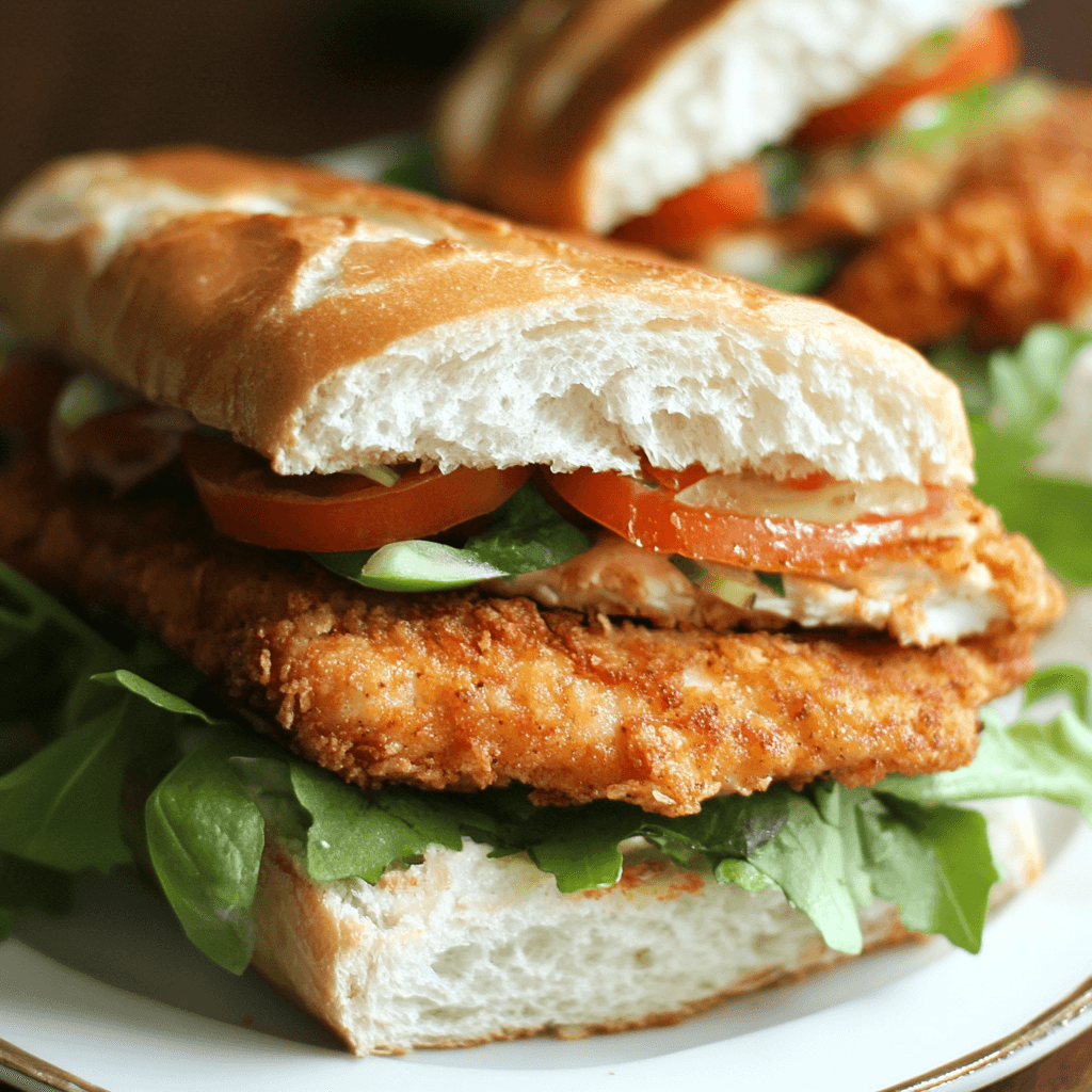 crispy chicken sandwich recipe