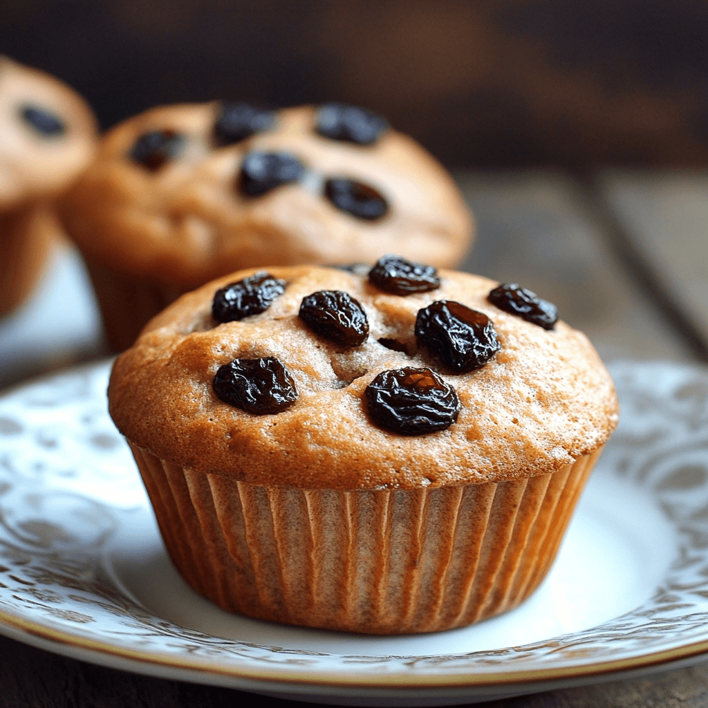 gaps raisin muffins recipe