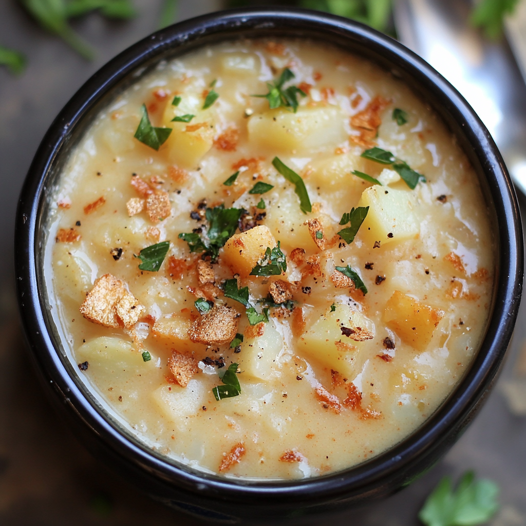 hash brown potato soup recipe