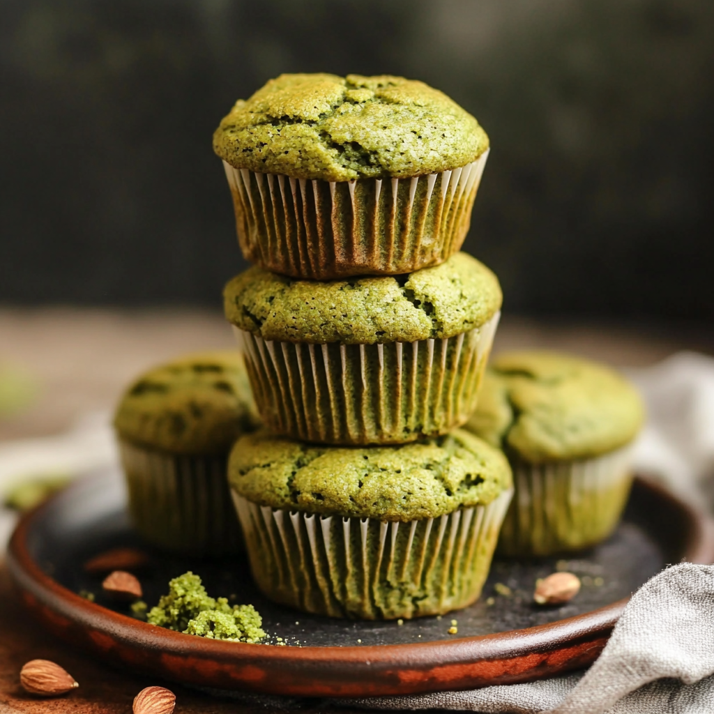 matcha muffin recipe with almond flour