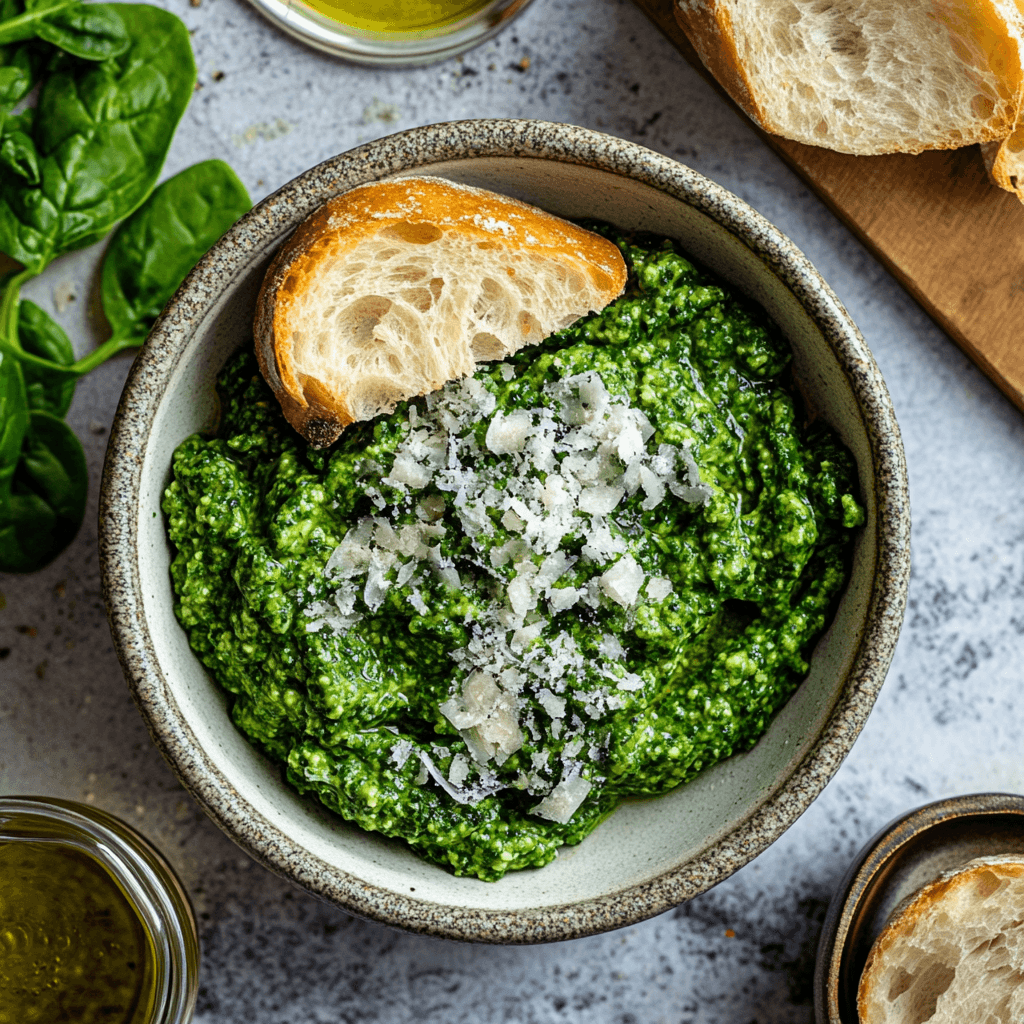 spinach pesto recipe