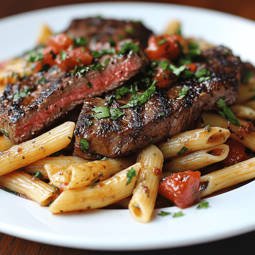 steak and pasta recipes