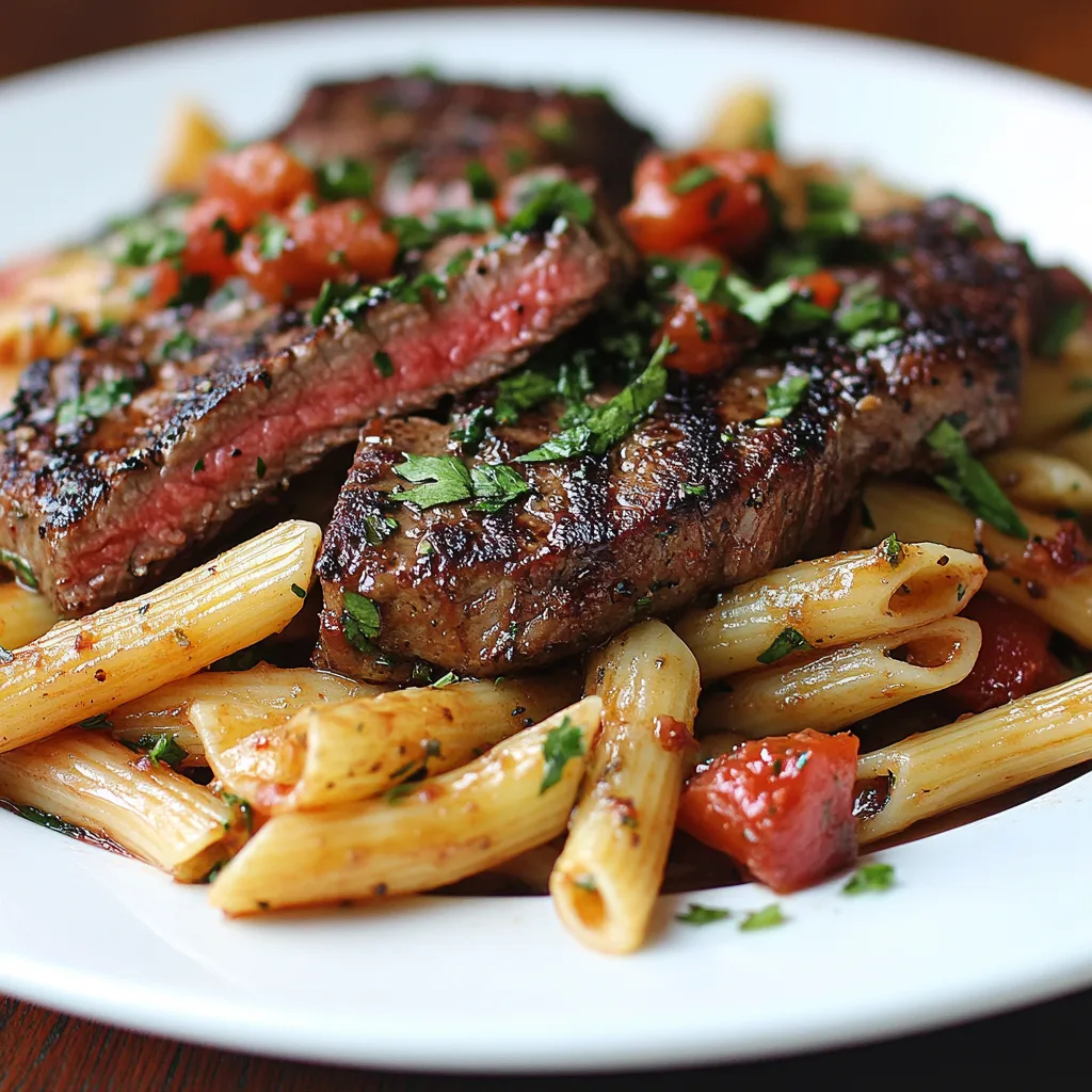 steak and pasta recipes