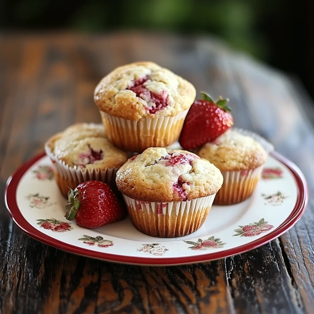 strawberry muffin recipe