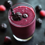 black cherry and black berry smoothie recipe